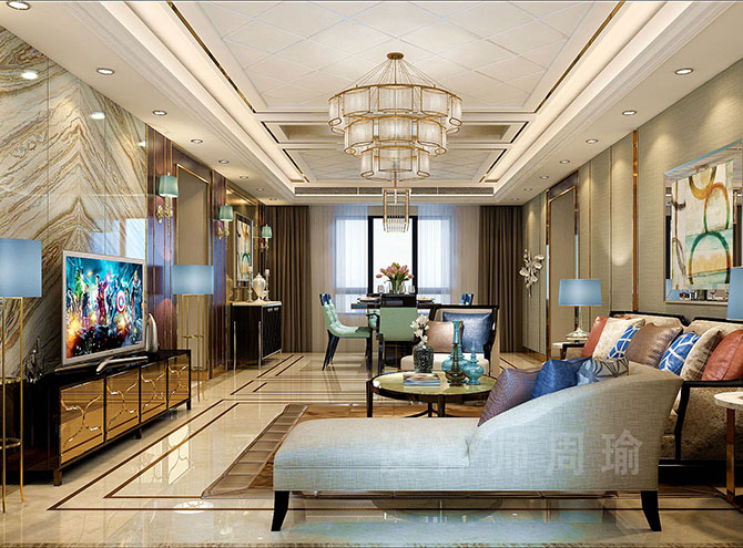大奶子骚逼被操视频世纪江尚三室两厅168平装修设计效果欣赏